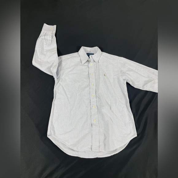 Ralph Lauren Other - Ralph Lauren Boys Striped Long Sleeve Button Up Shirt Size 10